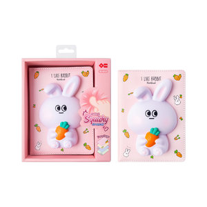SQUISHY füzet nyuszi, 128 oldal-1