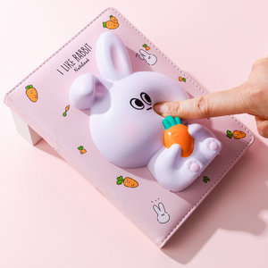 SQUISHY füzet nyuszi, 128 oldal-3