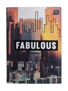 Zápisník Fabulous mrakodrapy A5, 96 listů, linkovaný-1