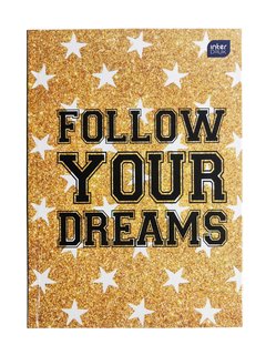 Zápisník Follow your dreams A5, 96 listů, čistý-1