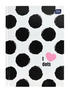 Zápisník I love dots A5, 96 listů, čistý-1