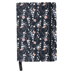 Jegyzetfüzet gumizsinórral Rose-1