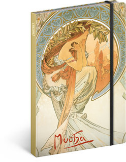 Jegyzetfüzet Alfons Mucha - Poezie-1