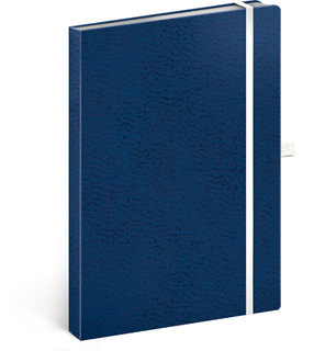 Jegyzetfüzet Vivella Classic kék / fehér, pöttyös-1