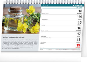 Stolní kalendář Bylinky a čaje 2022-2