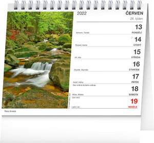 Stolní kalendář České hory 2022-2