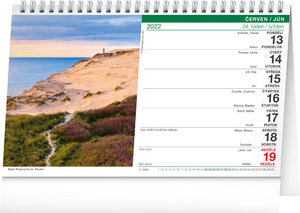 Stolní kalendář Krajina CZ/SK 2022, 23,1 × 14,5 cm-2