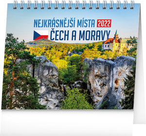 Stolní kalendář Krásy Čech a Moravy 2022-1