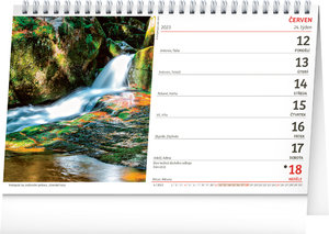 Stolní kalendář Krásy Čech a Moravy 2023-2