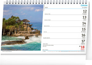 Stolní kalendář Svět 2023-2