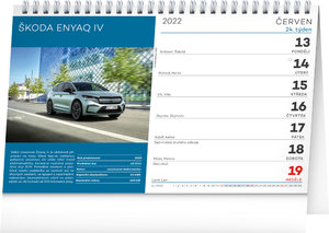 Stolní kalendář Svět motorů 2022-2