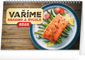 Stolní kalendář Vaříme snadno a rychle 2022-1