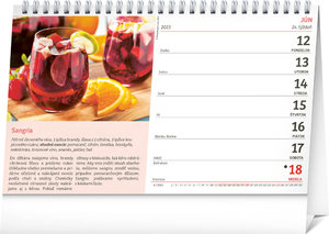 Stolový kalendár Múčniky a sladkosti 2023-2