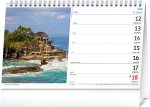 Stolový kalendár Svet 2023-2