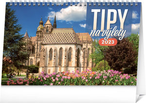 Stolový kalendár Tipy na výlety 2023-1