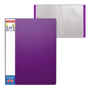 Classic Plus, 10 zseb, A4, lila-1