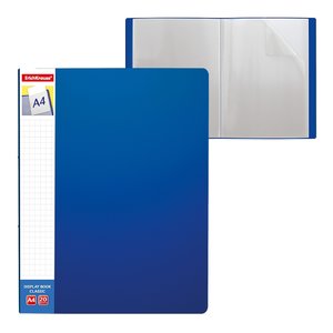 Classic Plus, 20 zseb, A4, kék-1