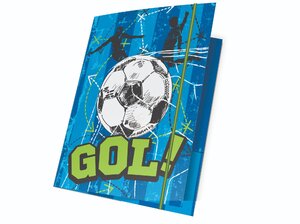 Irattartó tok gumizsinórral A4 Gól!-1