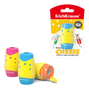 Ceruza hegyező Sajt, műanyag borítással-1