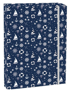 Jegyzetfüzet doboz A4 Marine-1