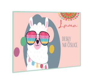 Desky na číslice Lama-1
