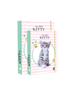 Desky na sešity A4 + A5 kočka-1