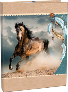 Füzettartó A4 Wild horse-1