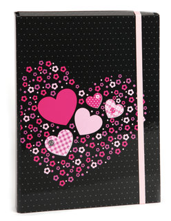 Füzettartó fedéllel A4 Sweet Heart-1