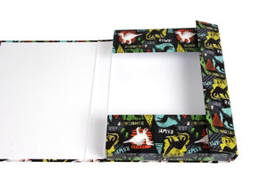 Desky na sešity s klopou A4 T-Rex-2