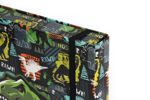 Desky na sešity s klopou A4 T-Rex-3