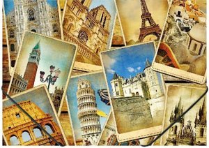 Archiváló mappa gumival A4 Városok-1