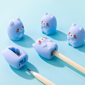 Squishy hegyező és radír Cica-4
