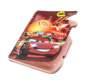 Füzet Cars 3D-1