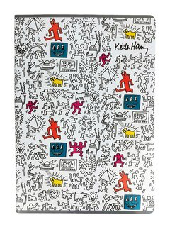 Füzet Keith Haring fehér, 564-1