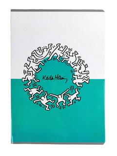 Füzet Keith Haring kék, 564-1