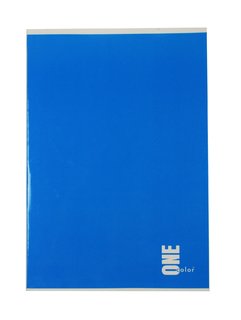 Füzet, One Color, kék, 465-1