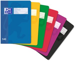 Sešit Oxford 540 červený-3