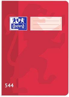 Sešit Oxford 544 červený-2