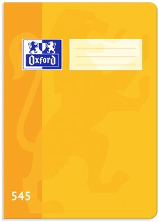 Sešit Oxford 545 žlutý-2