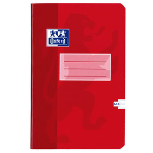 Sešit Oxford 644 červený-1