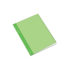 Füzet Polymotion green, A4, 48 lap, négyzethálós-1