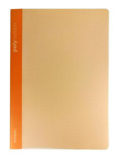 Füzet Polymotion orange, A4, 48 lap, négyzethálós-1