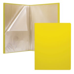 Classic tartók, 20 zseb, A4, sárga-1