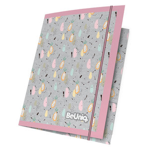 Irattartó tok gumizsinórral A4 Ananász-1