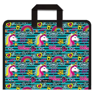 Mappa tartó Egyszarvú A4+, műanyag-1