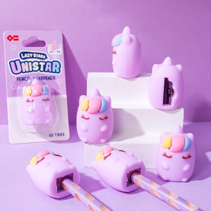 Squishy hegyező és radír Egyszarvú-3