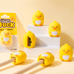 Squishy hegyező és radír Kacsa-2