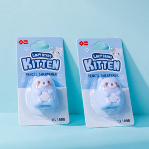 Squishy hegyező és radír Cica-1