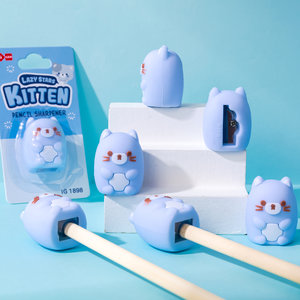 Squishy hegyező és radír Cica-3