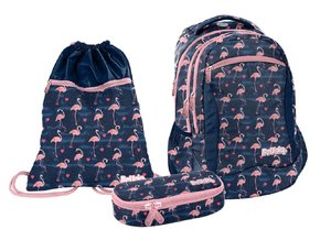 Iskolai szett Flamingo, 3 darabos-7